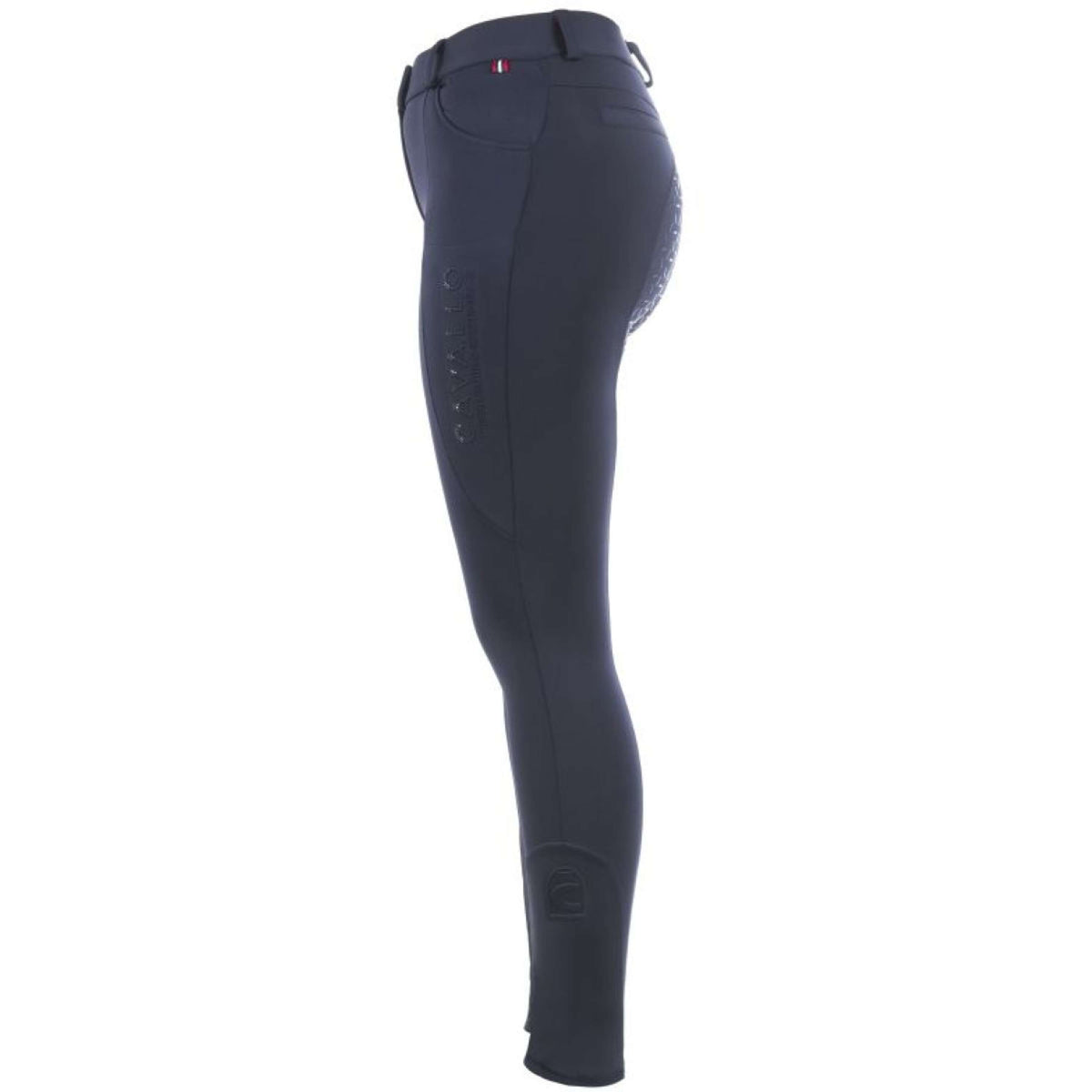 Cavallo Pantalon d'Équitation CavalCecilia Grip Mobile Full Grip Bleu foncé