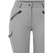 Cavallo Pantalon d'Équitation CavalCosma Grip Mobile Full Grip Argentgris