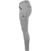 Cavallo Pantalon d'Équitation CavalCosma Grip Mobile Full Grip Argentgris