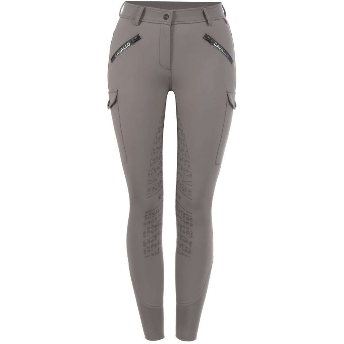 Cavallo Pantalon d'Équitation CavalCosma Grip Mobile Full Grip Mud Taupe