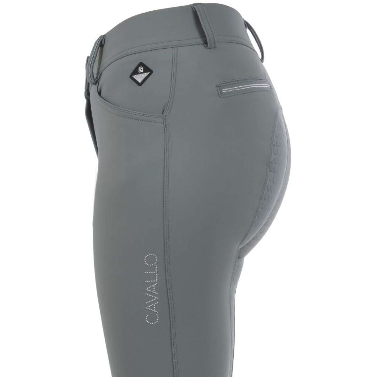 Cavallo Pantalon d'Équitation CavalCuna Grip Mobile Full Grip Thym