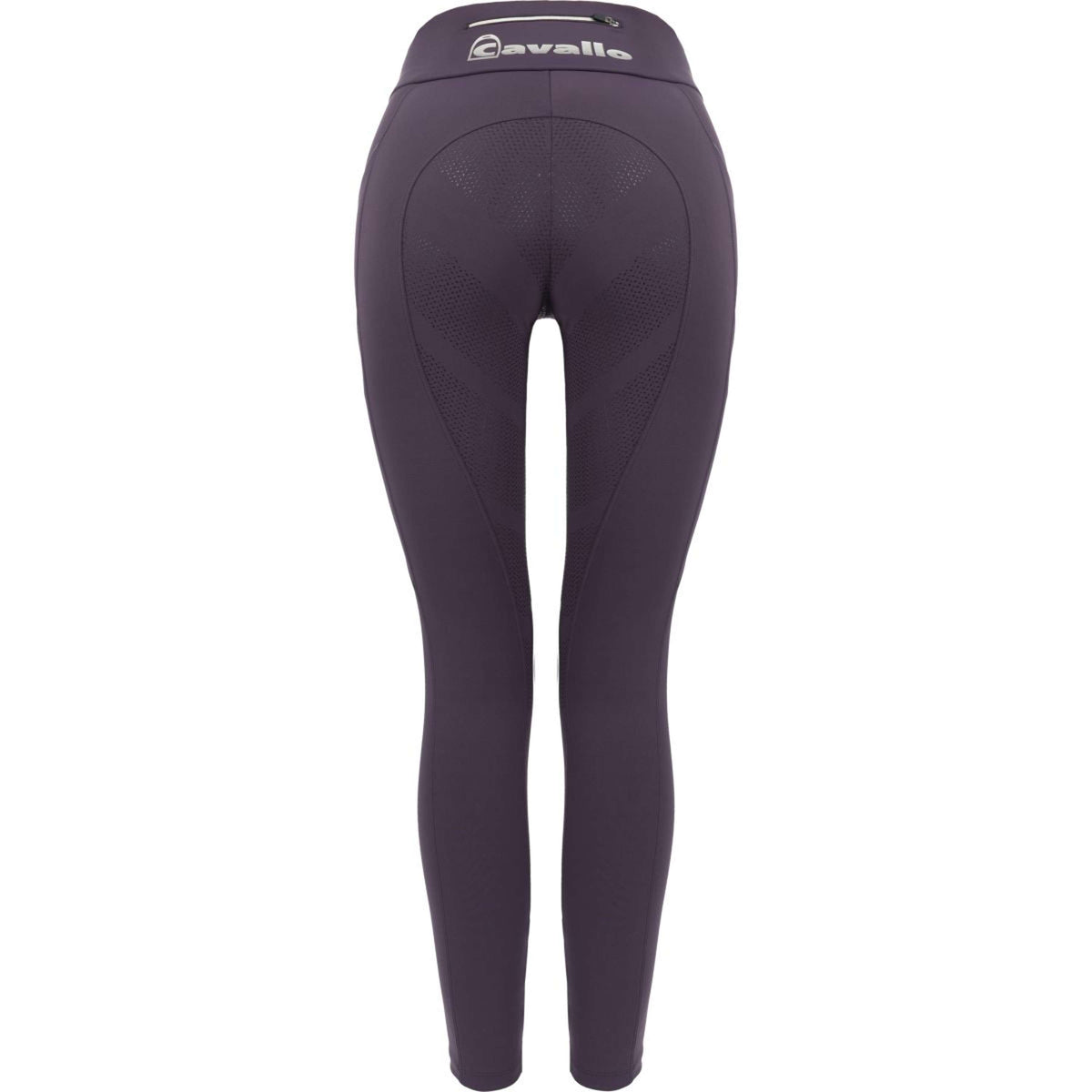 Cavallo Legging d'Équitation Lana Grip RL Prune