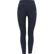 Cavallo Legging d'Équitation Lana Grip RL Bleu Foncé