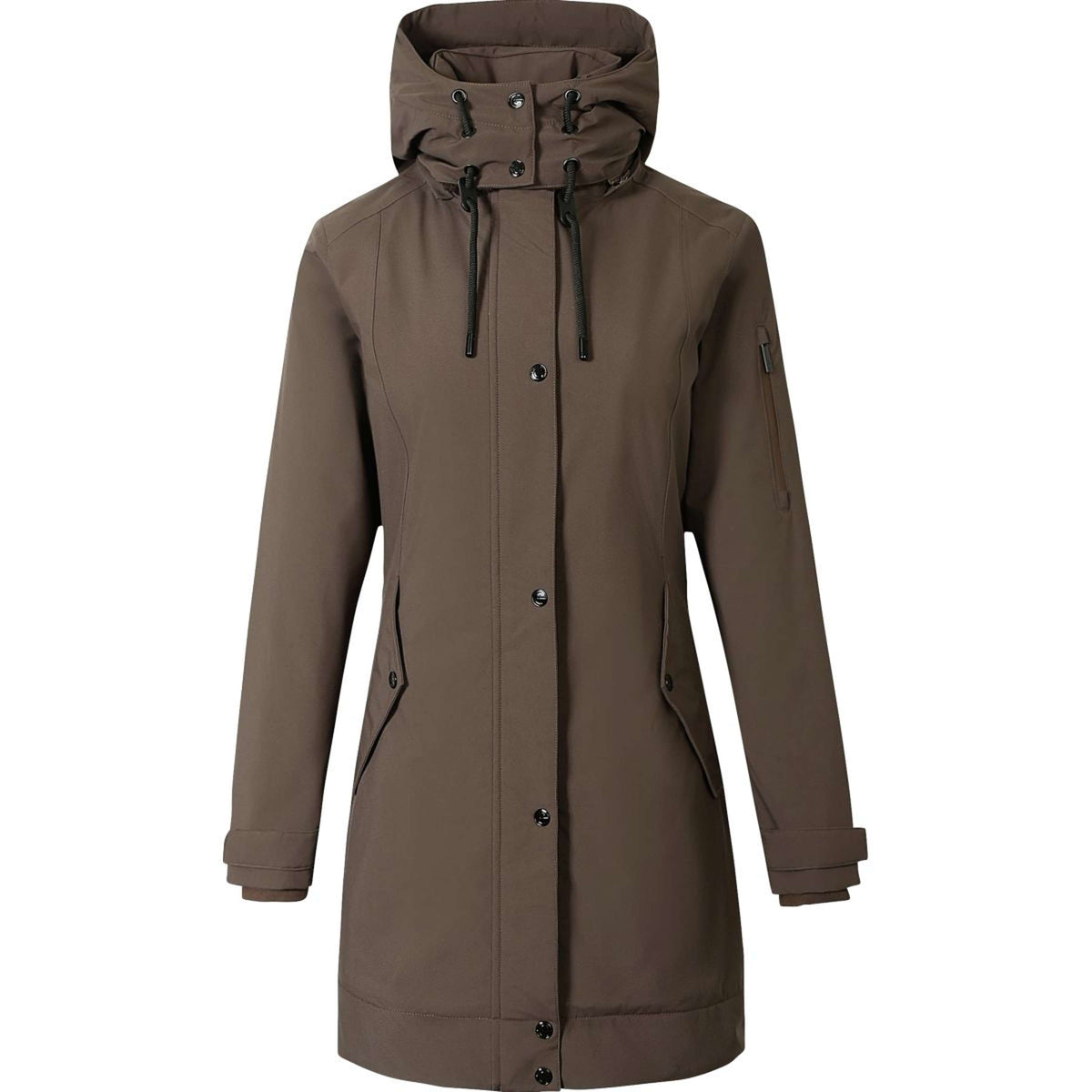 Covalliero Parka AW24 Café-Marron