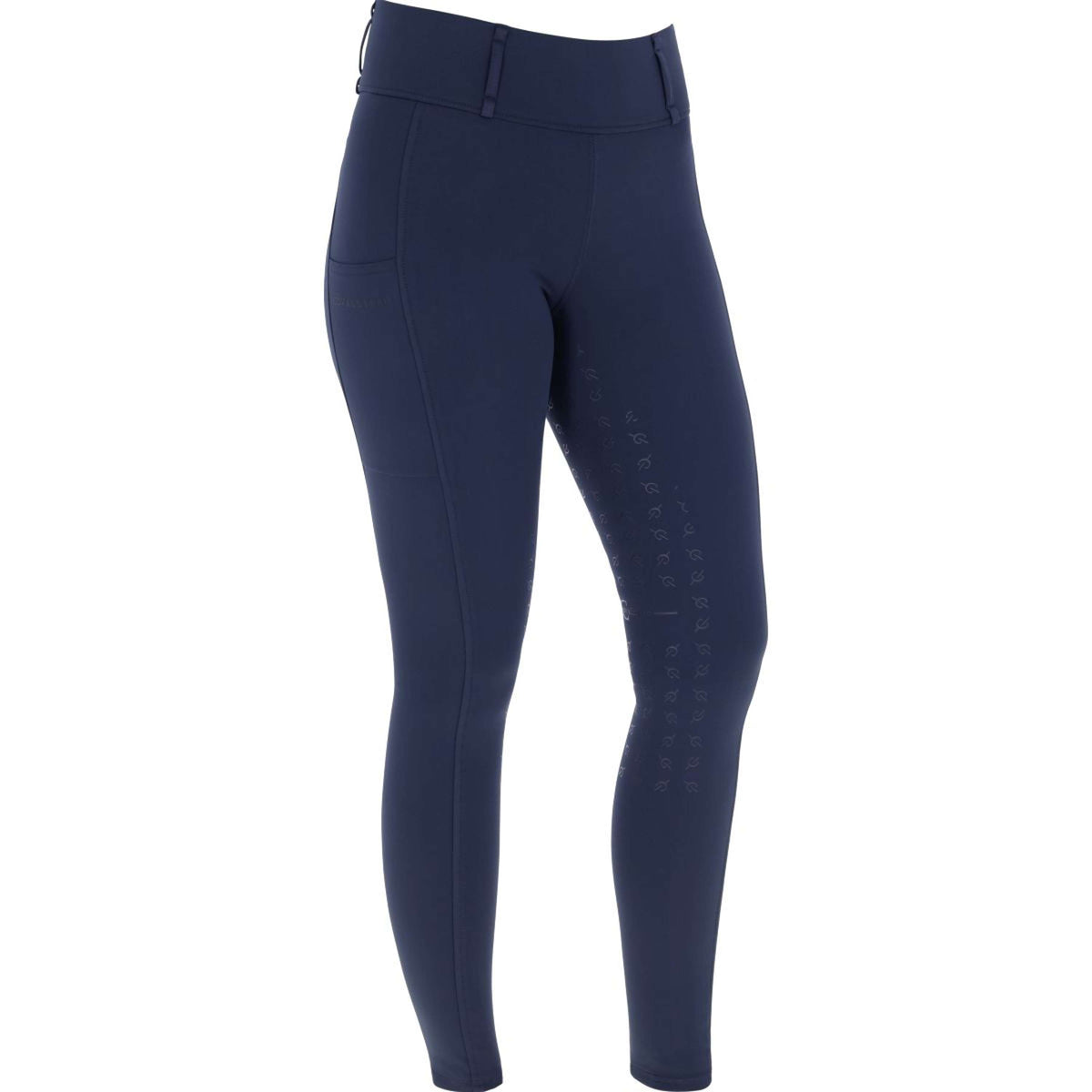 Covalliero Legging d'Équitation AW24 Full Grip Marin foncé