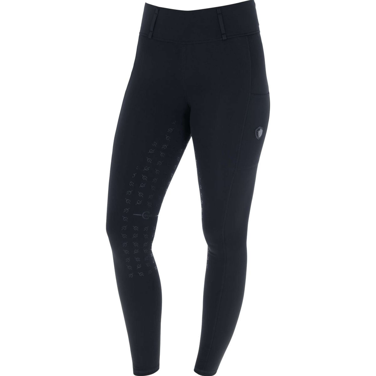 Covalliero Legging d'Équitation AW24 Full Grip Noir