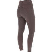 Covalliero Legging d'Équitation AW24 Full Grip Café-Marron