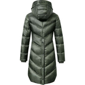 Covalliero Veste AW24 Long Opal Green