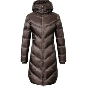 Covalliero Veste AW24 Long Café-Marron