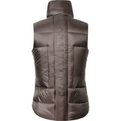 Covalliero Gilet Sans Manches AW24 Padded Café-Marron