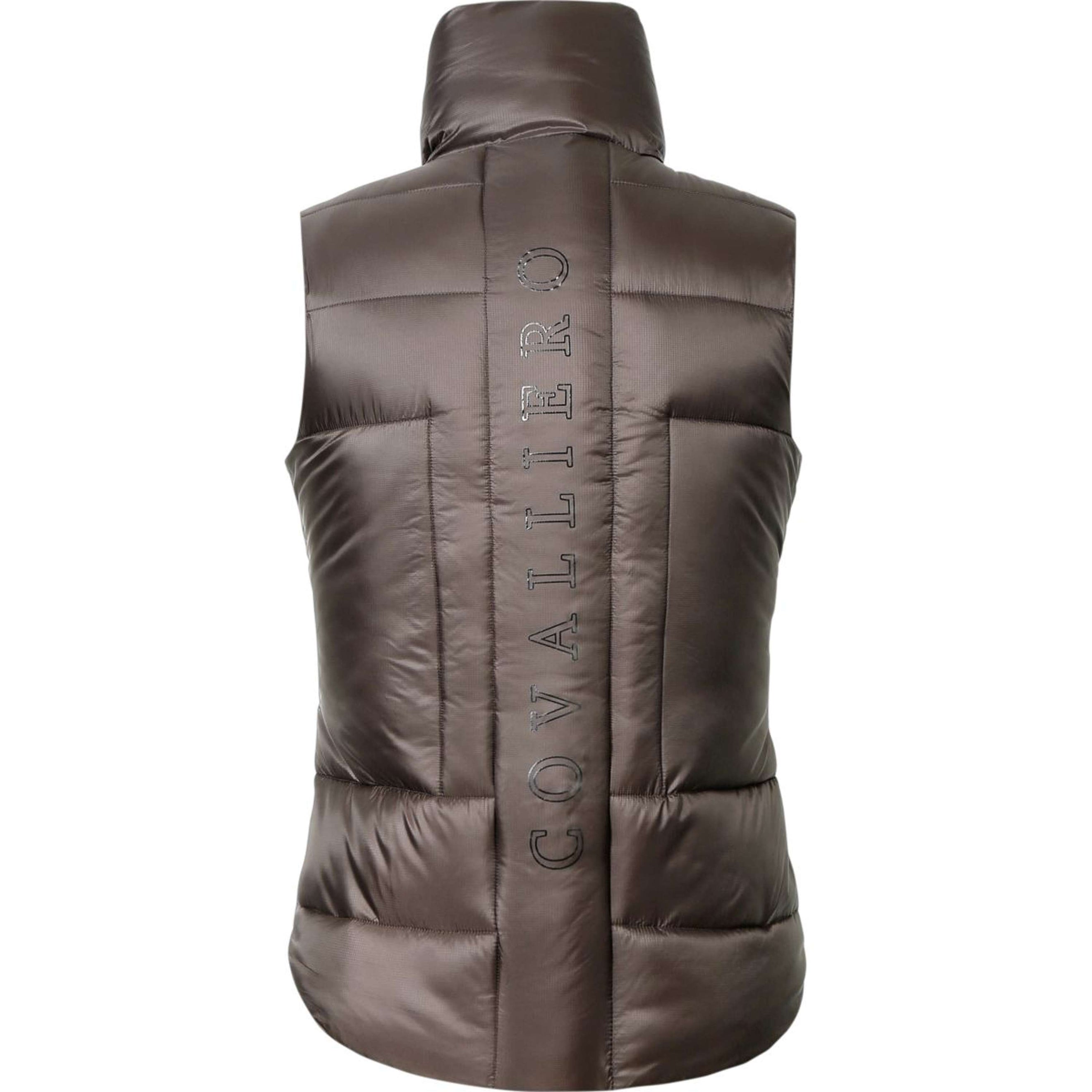 Covalliero Gilet Sans Manches AW24 Padded Café-Marron