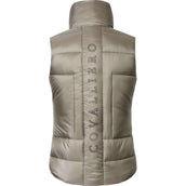 Covalliero Gilet Sans Manches AW24 Padded Taupe