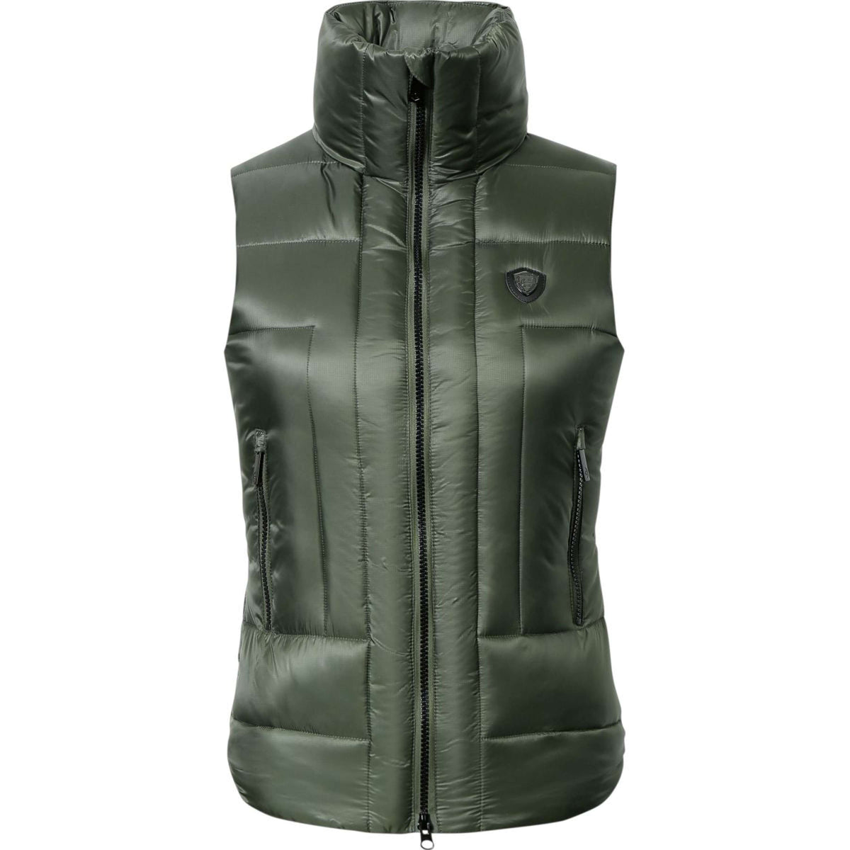 Covalliero Gilet Sans Manches AW24 Padded Opal Green