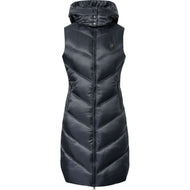 Covalliero Gilet Sans Manches AW24 Long Marin foncé