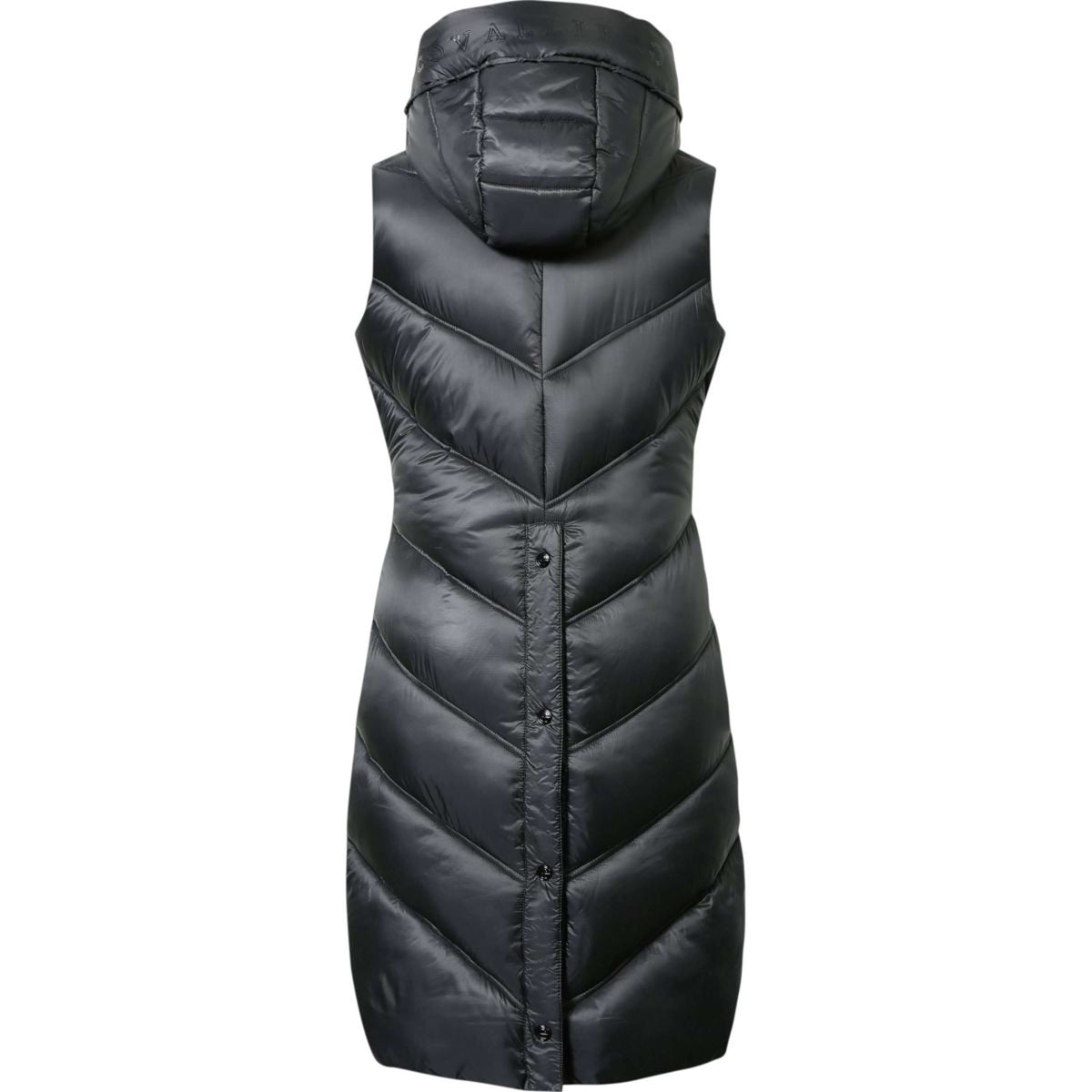 Covalliero Gilet Sans Manches AW24 Long Noir