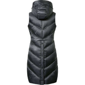 Covalliero Gilet Sans Manches AW24 Long Noir