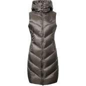 Covalliero Gilet Sans Manches AW24 Long Café-Marron