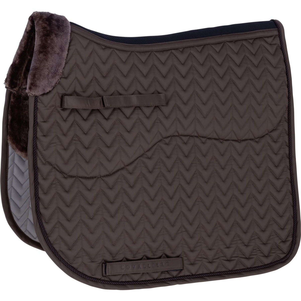 Covalliero Tapis de Selle AW24 Dressage Café-Marron