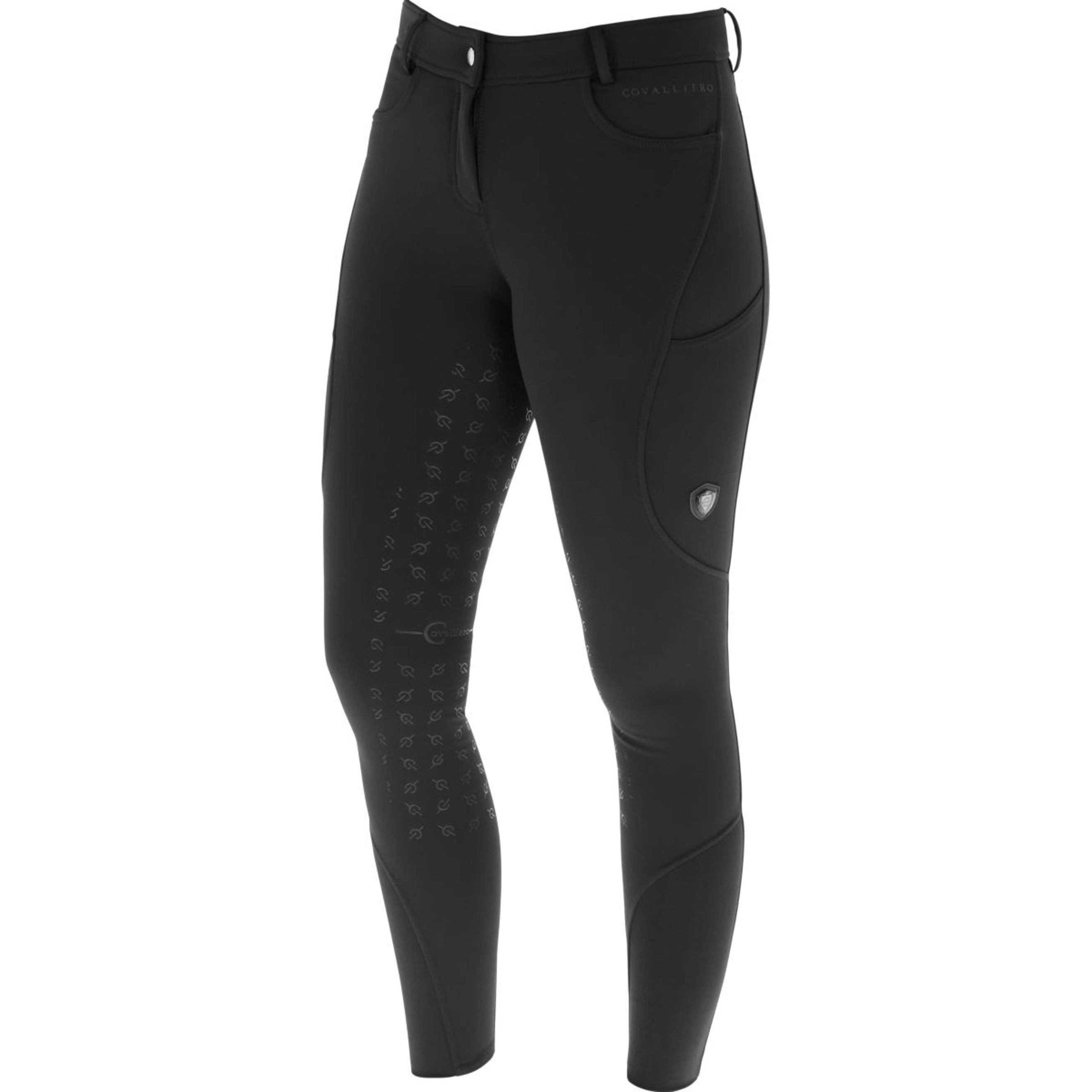 Covalliero Pantalon d'Équitation AW24 Grip Noir