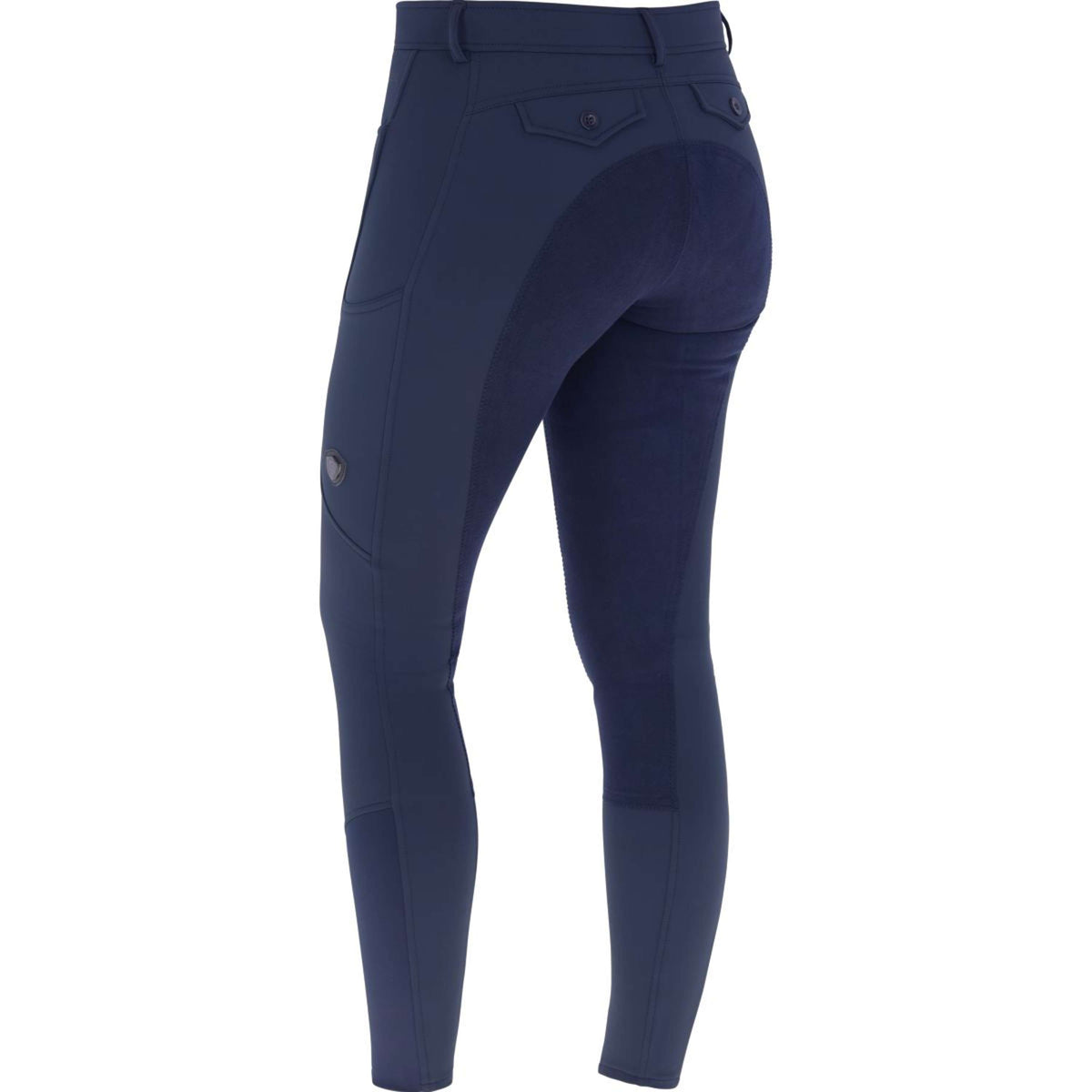 Covalliero Pantalon d'Équitation AW24 Full Grip Marin foncé