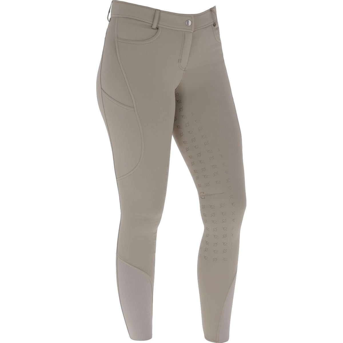 Covalliero Pantalon d'Équitation AW24 Grip Taupe