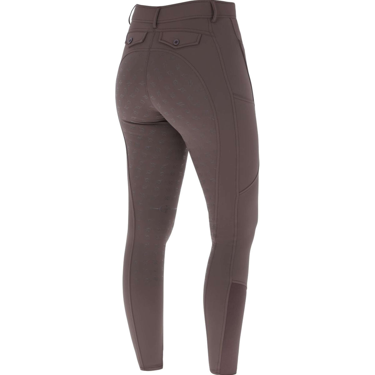 Covalliero Pantalon d'Équitation AW24 Grip Café-Marron