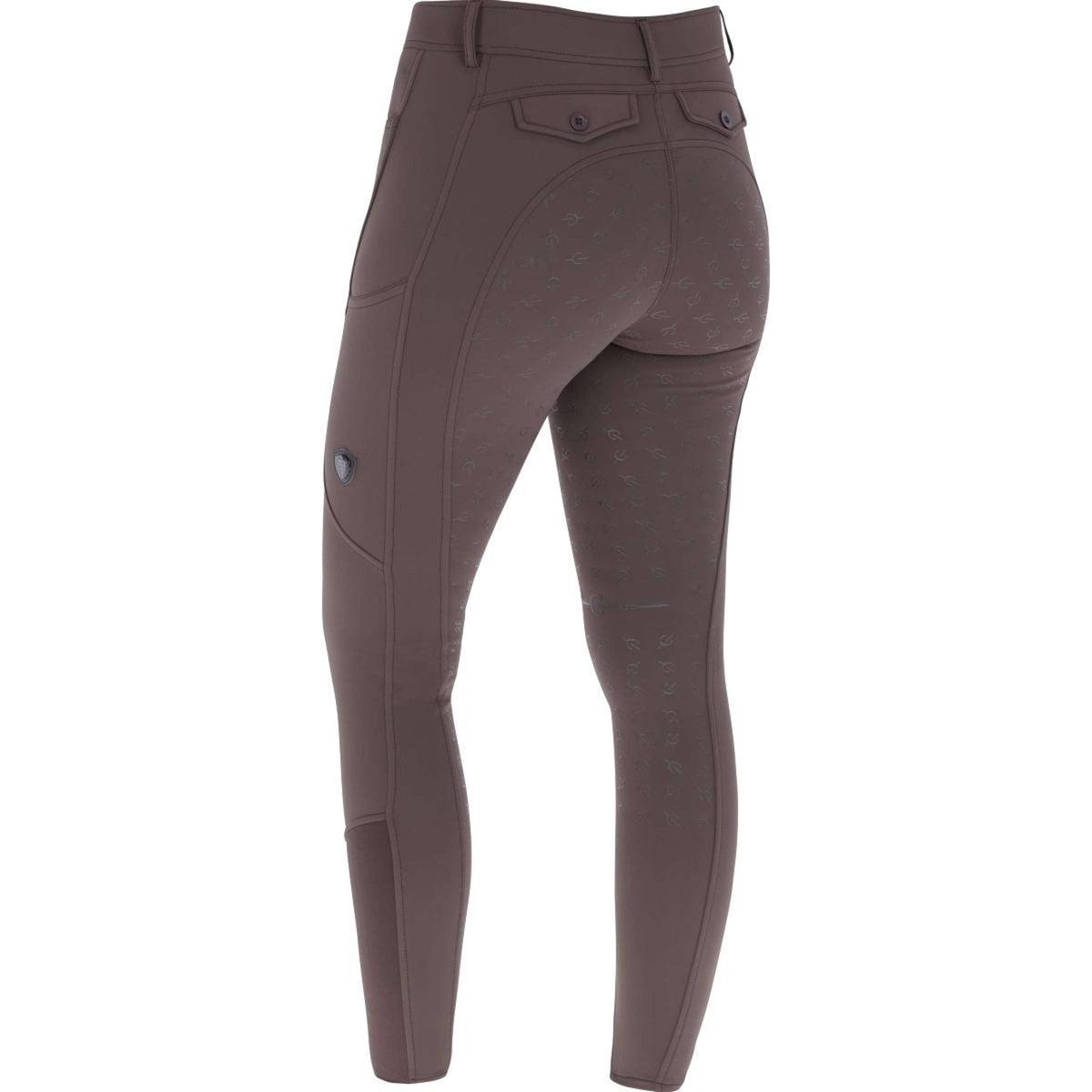 Covalliero Pantalon d'Équitation AW24 Grip Café-Marron