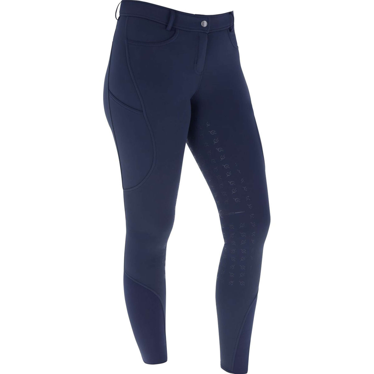 Covalliero Pantalon d'Équitation AW24 Grip Marin foncé