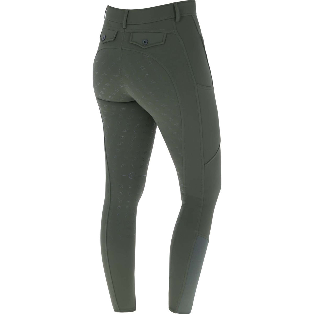 Covalliero Pantalon d'Équitation AW24 Grip Opal Green