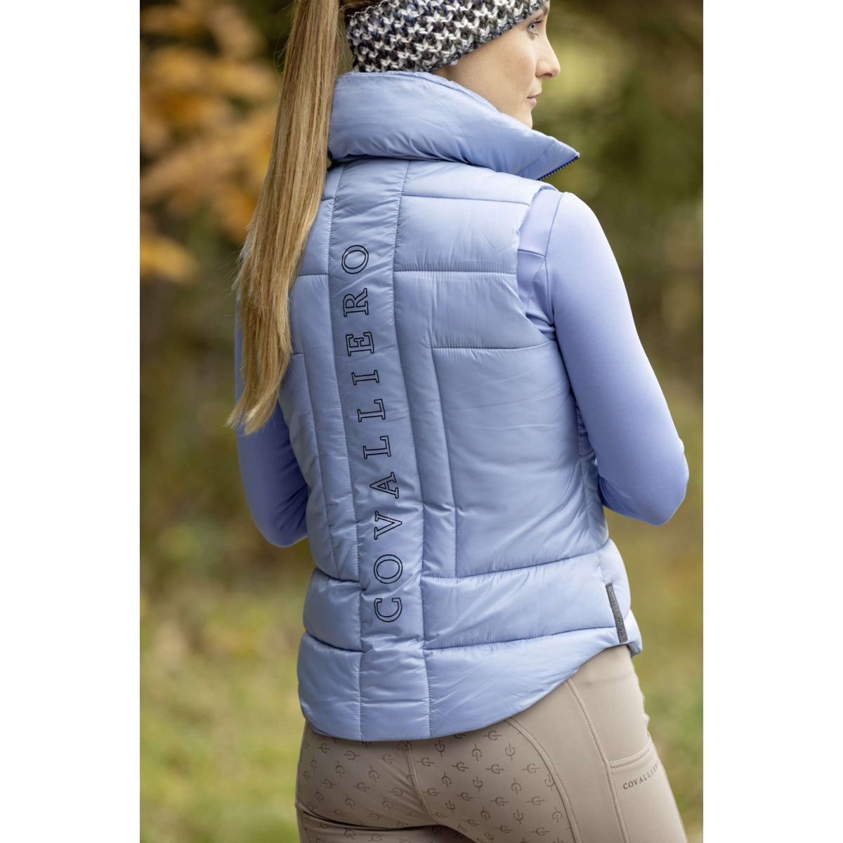 Covalliero Gilet Sans Manches AW24 Padded Winter Sky