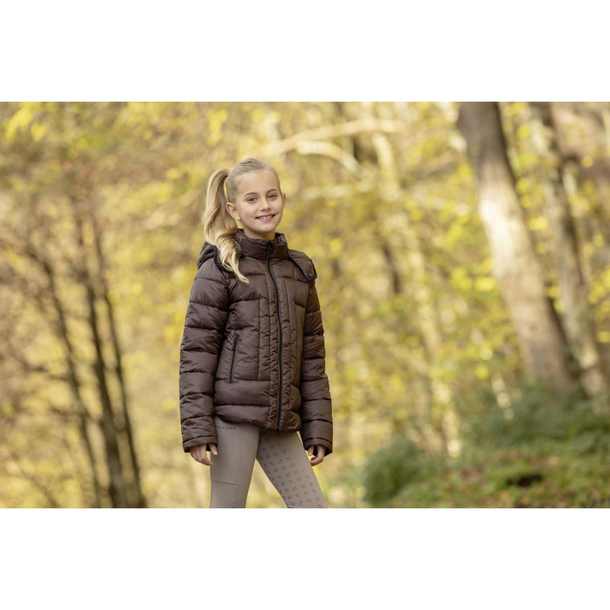 Covalliero Veste AW24 Enfants Café-Marron