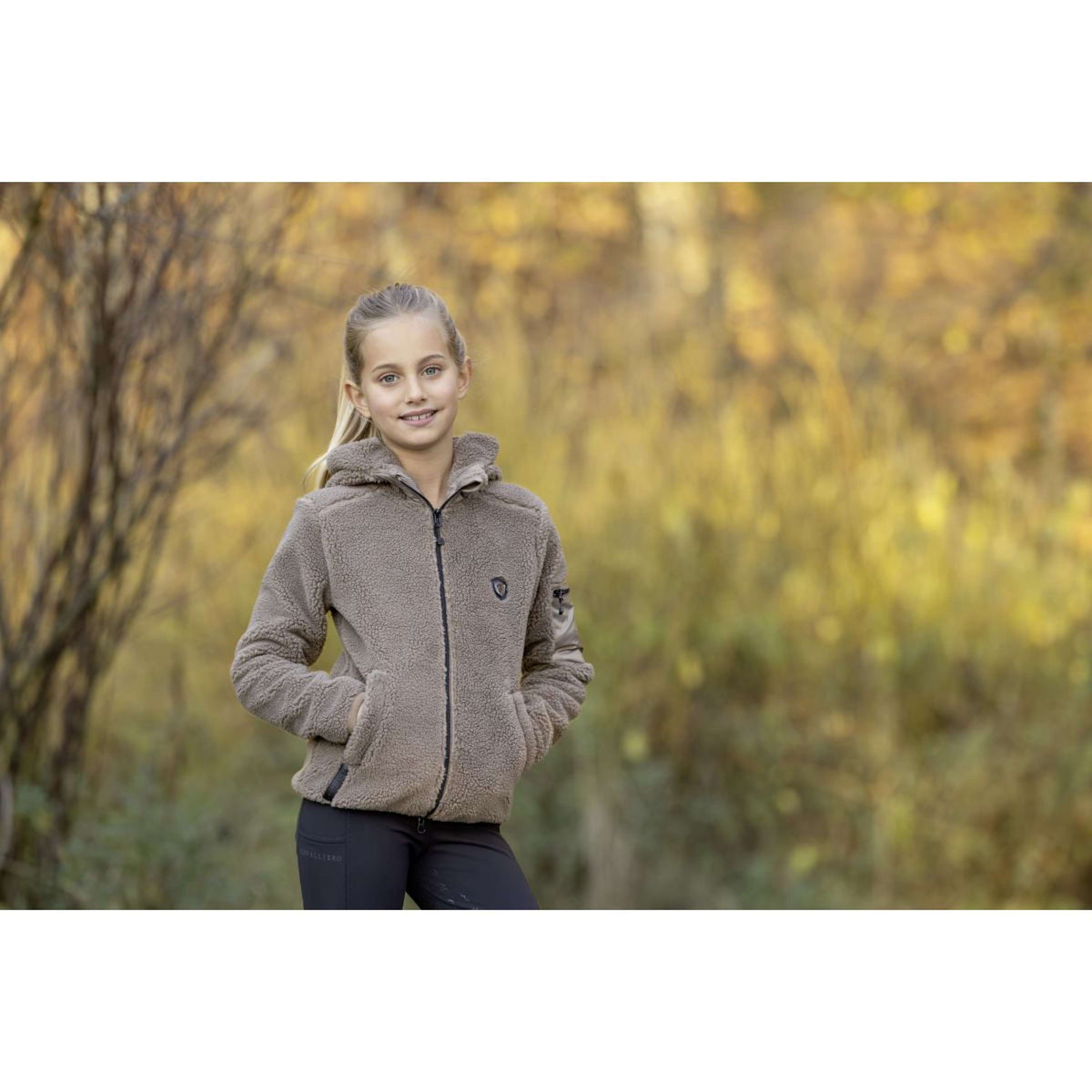 Covalliero Veste AW24 Enfants Taupe