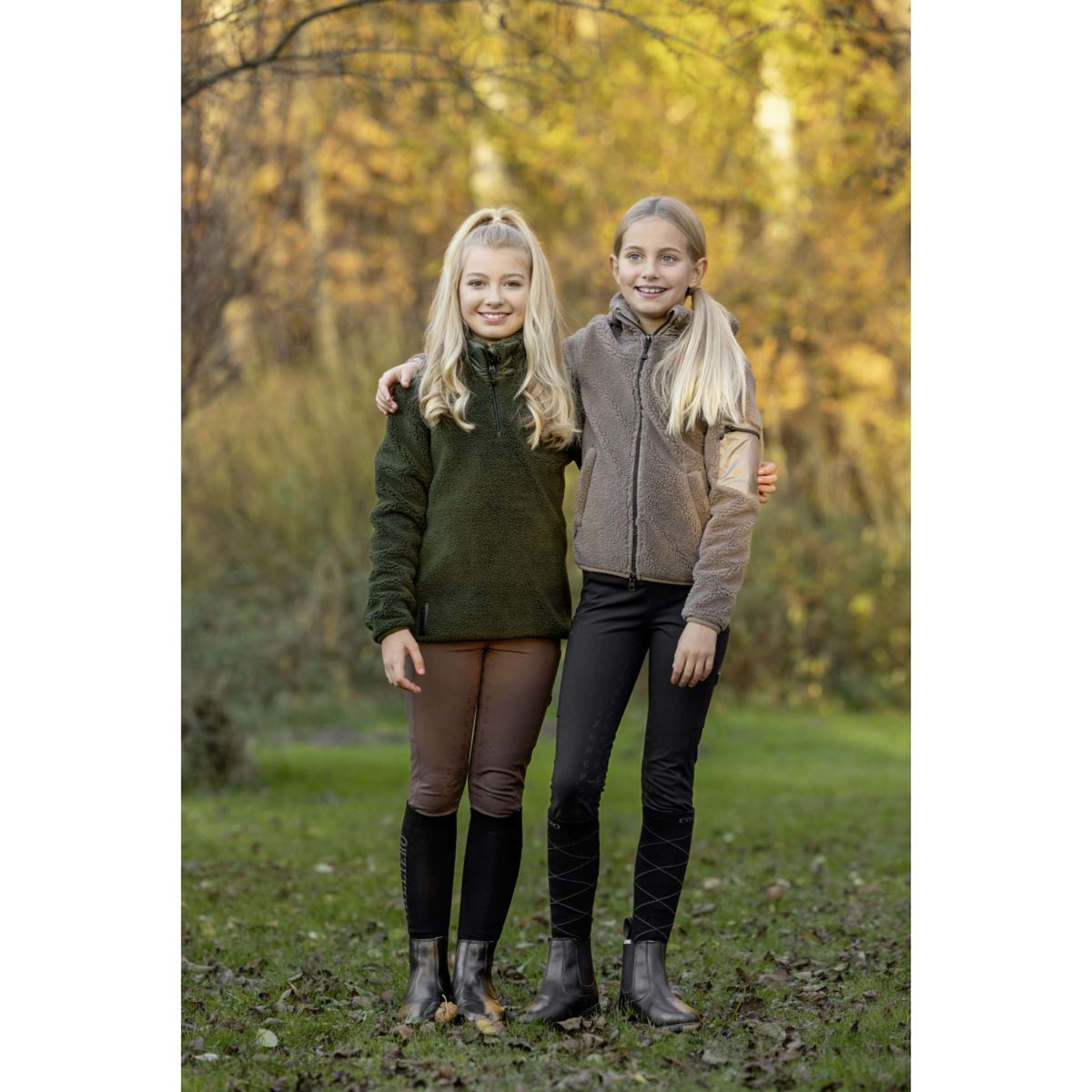 Covalliero Sweater AW24 Enfants Opal Green