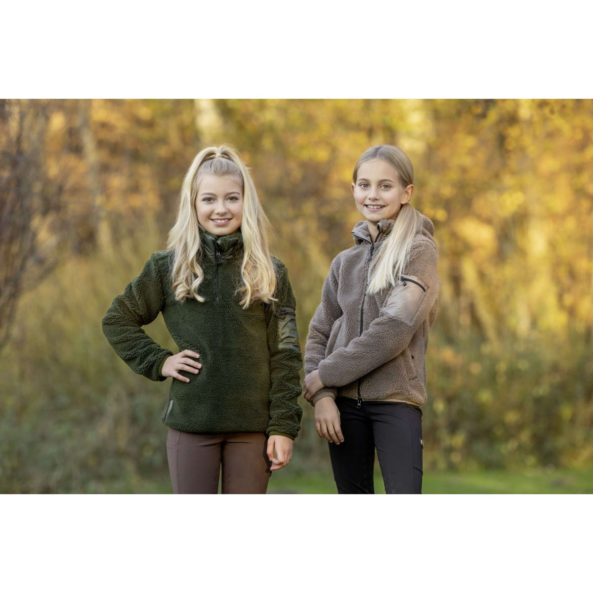 Covalliero Sweater AW24 Enfants Opal Green