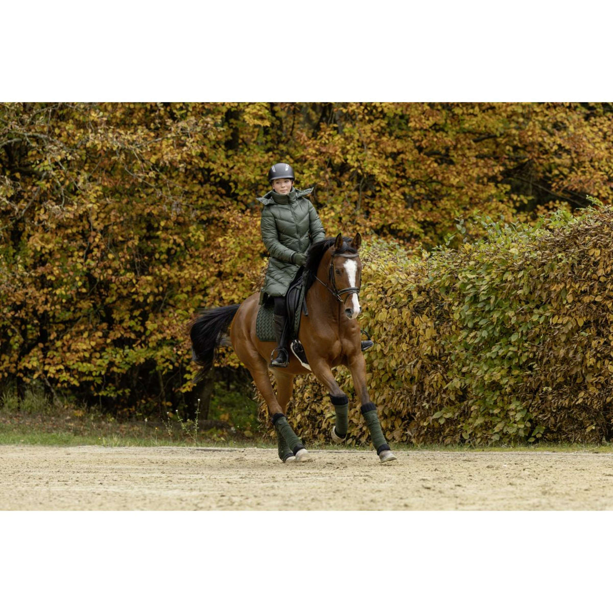 Covalliero Tapis de Selle AW24 Dressage Opal Green