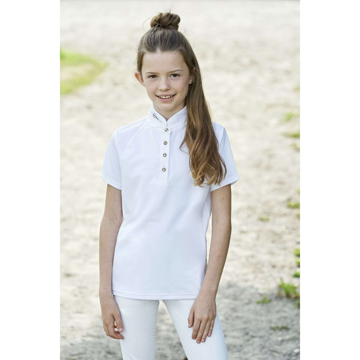 Covalliero T-shirt de Concours Goldana Blanc