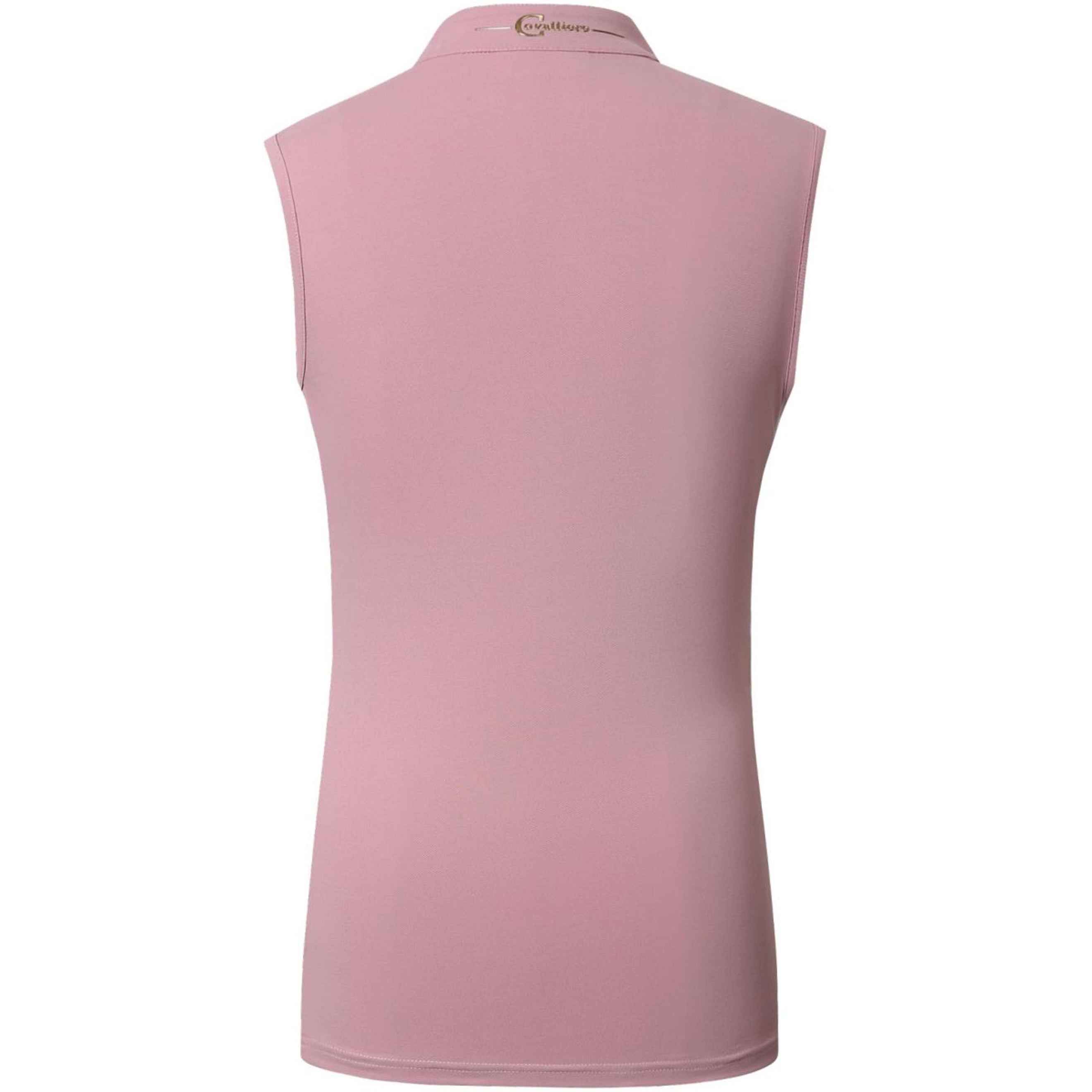 Covalliero Sans Manches Chemise Polo Pearl Rose