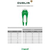 Dublin Breeches Supa-Fit Gel Full Seat Jodhpur Marin