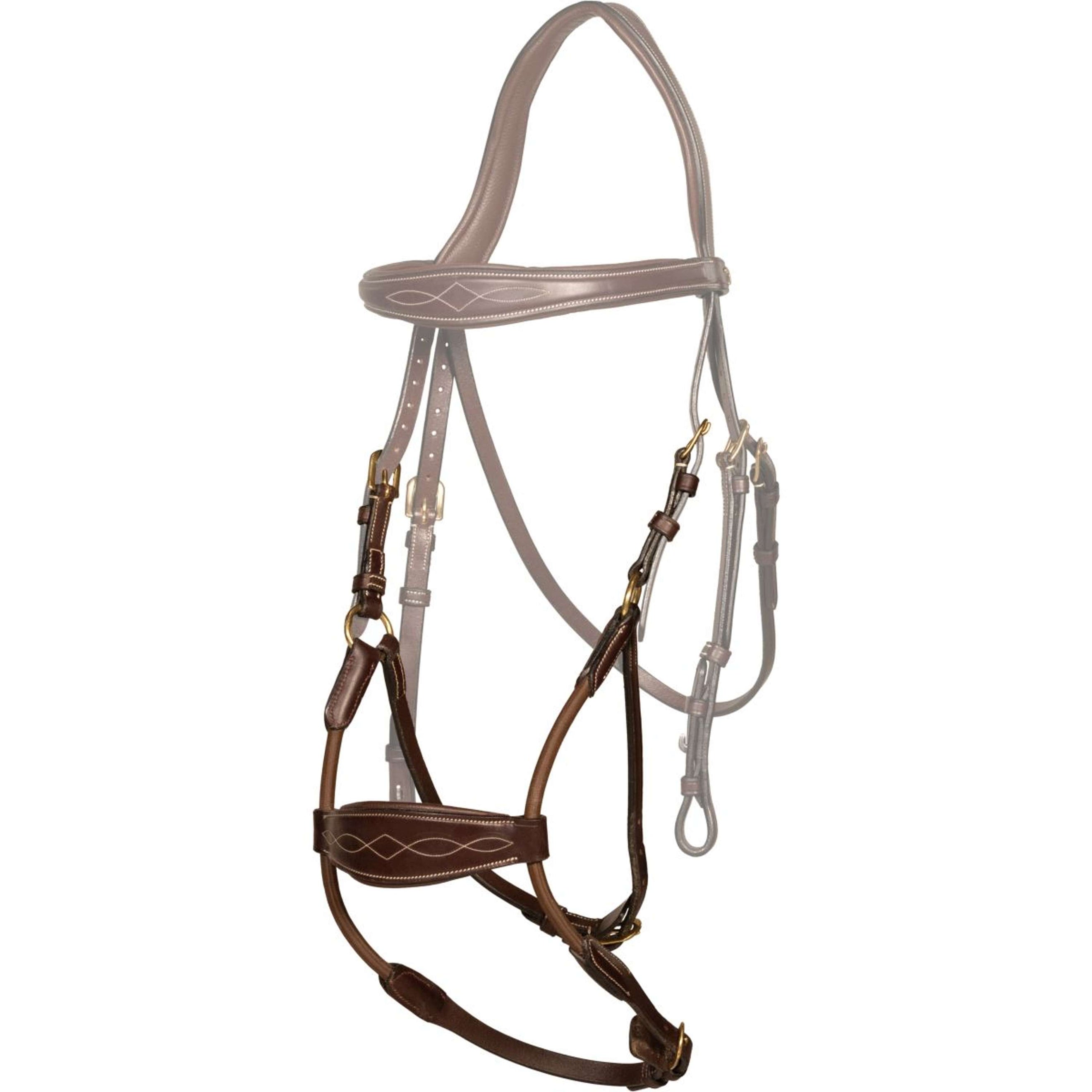 Dyon Muserolle Hybrid Élastique Marron