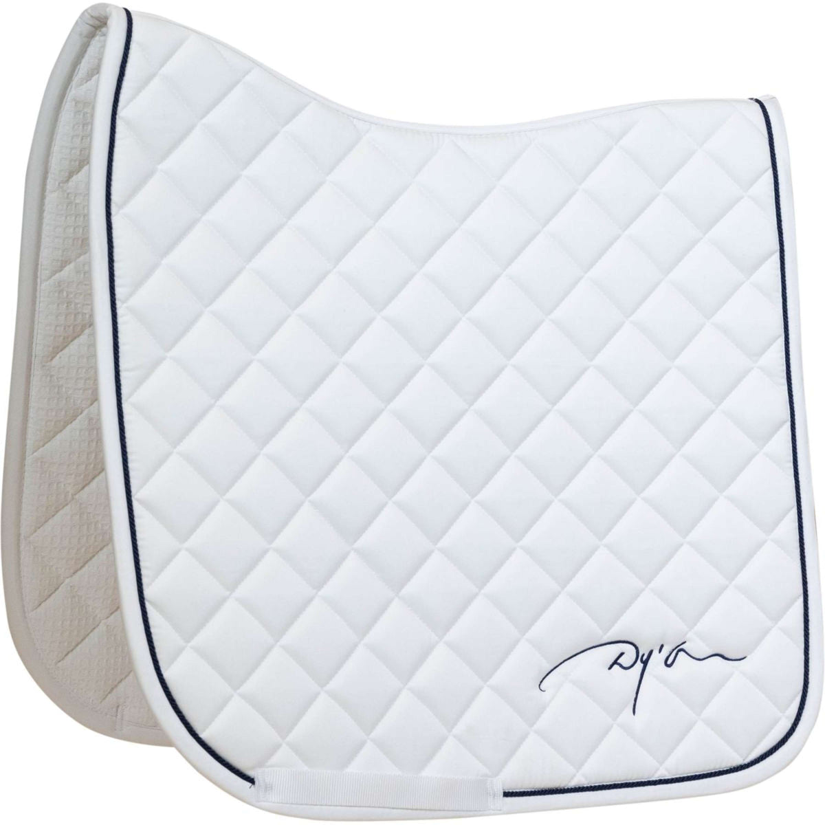 Dyon Tapis de Selle Diamond Dressage Blanc