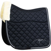 Dyon Tapis de Selle Skin Friendly Dressage Noir