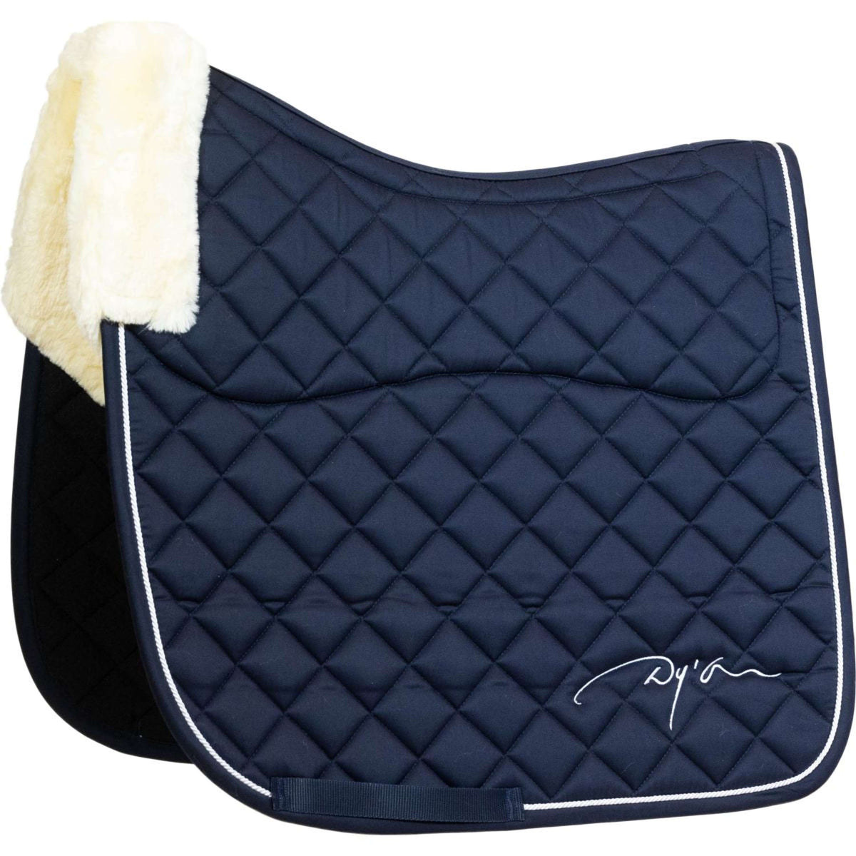 Dyon Tapis de Selle Skin Friendly Dressage Marin