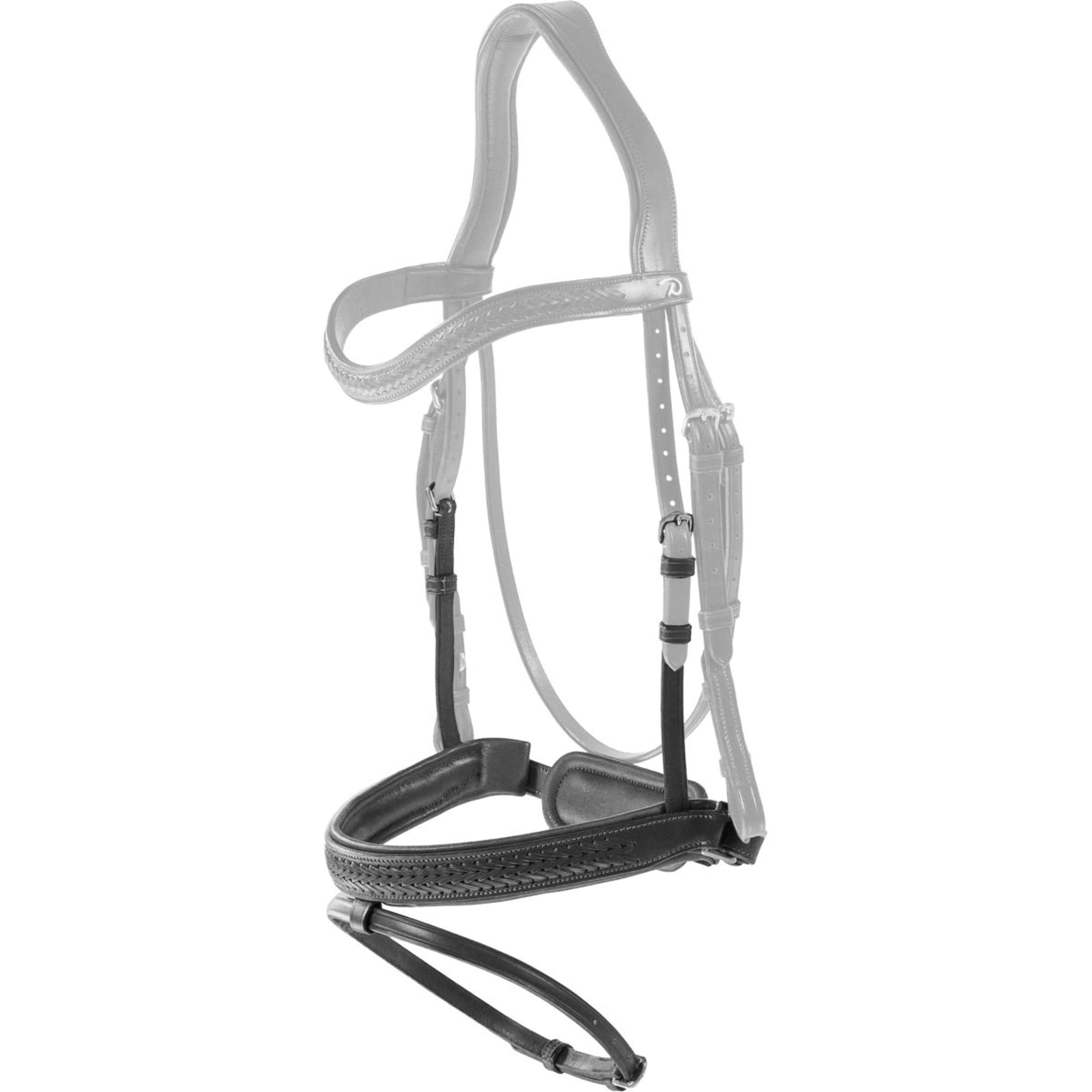 Dyon Muserolle Flash Pull-Back Tressé Noir