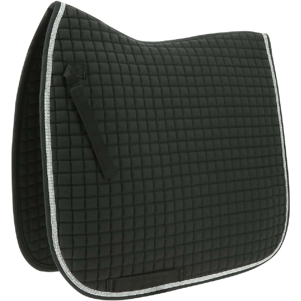 Riding World Tapis de Selle Girly Dressage Noir