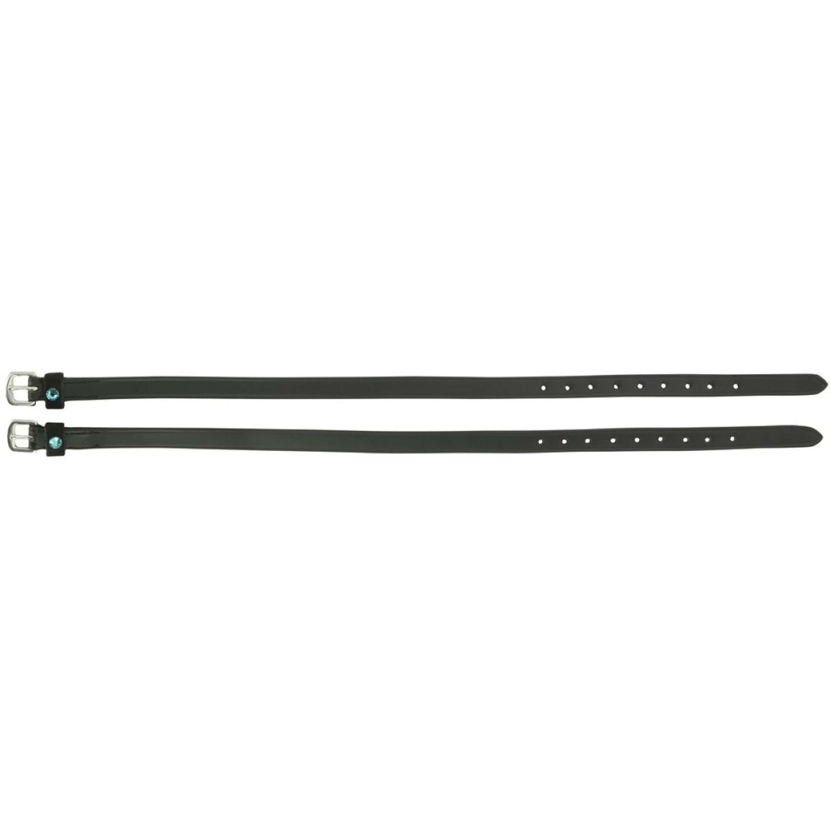 Norton Lanières pour Éperons Pro Solitaire Noir/Turquoise Norton Lanières pour Éperons Pro Solitaire Noir/Turquoise