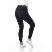 EQUITHÈME Pantalon d'Équitation Safir Enfants Marin/Noir