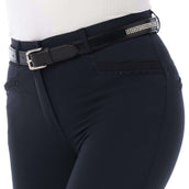 EQUITHÈME Pantalon d'Équitation Safir Enfants Marin/Noir