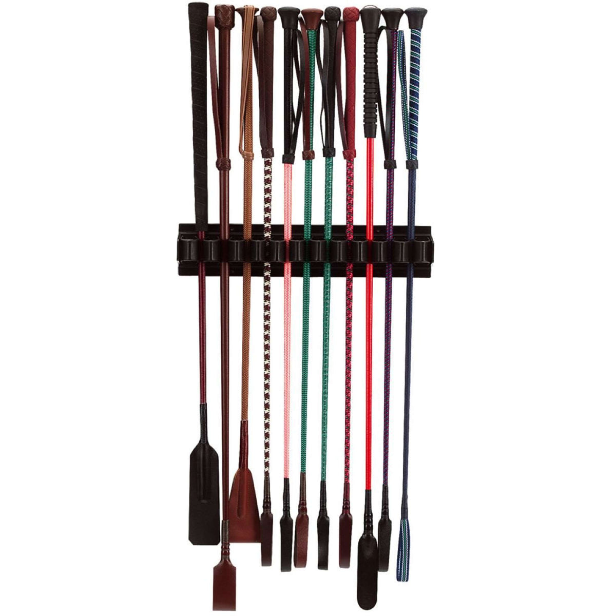 Hippotonic Fixation Murale pour les fouets d'équitation Noir