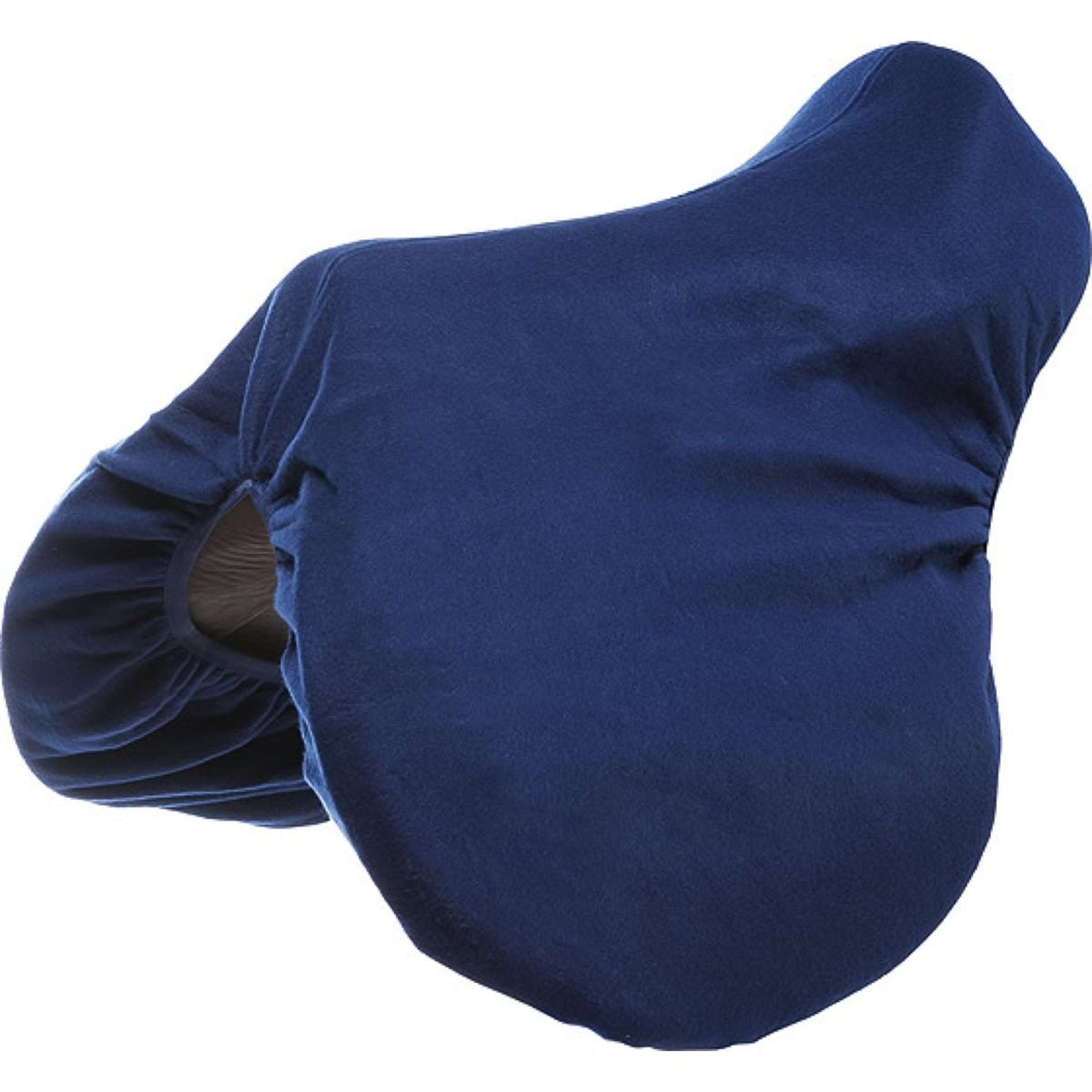 EQUITHÈME Housse de Selle Fleece Polaire Marin