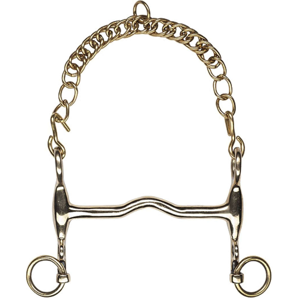 Feeling Mors de Dressage Branches Courtes Cyprium Massif 16mm
